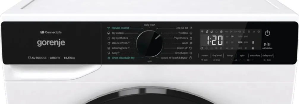 GORENJE MAŠINA ZA PRANJE I SUŠENJE VEŠA WD2PA1X64ADAAW (2 / 6)