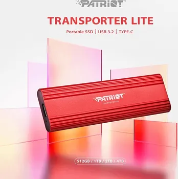 PATRIOT TRANSPORTER LITE 512GB EKSTERNI SSD DISK │ PLUG-AND-PLAY│ KOMPATIBILNOST SA WINDOWS I MACOS │TYPE-C KONEKCIJA │ BRZINE ČITANJA/PISANJA DO 1000 MB/S (5 / 7)