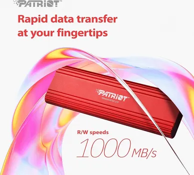 PATRIOT TRANSPORTER LITE 1TB EKSTERNI SSD DISK │ PLUG-AND-PLAY│ KOMPATIBILNOST SA WINDOWS I MACOS │TYPE-C KONEKCIJA │ BRZINE ČITANJA/PISANJA DO 1000 MB/S (6 / 7)