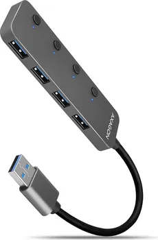 HUE-MSA SUPERSPEED USB-A SWITCH HUB W. CHARGING FUNCTION (1 / 5)