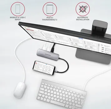HMC-5 SUPERSPEED USB-C COMBO 5IN1 HUB (4 / 7)