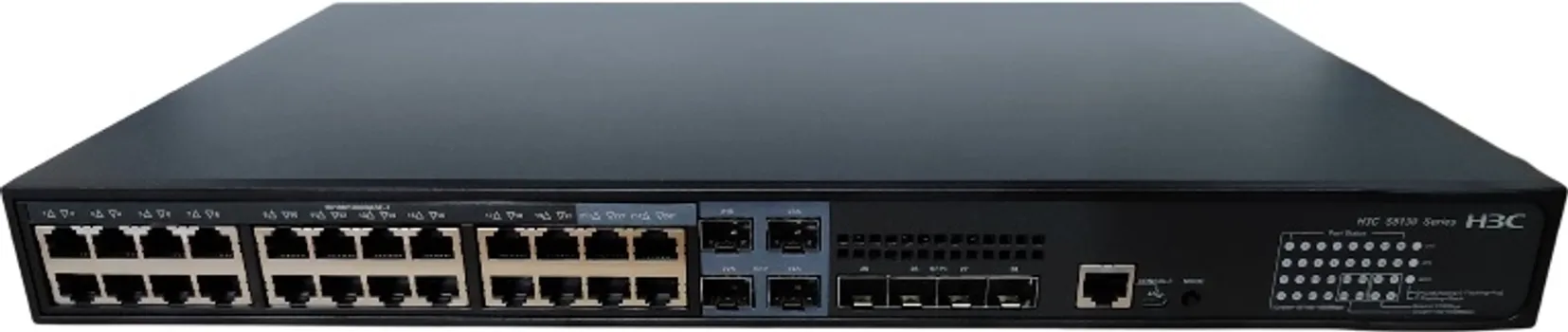 H3C S5130S-28S-HPWR-EI-AC L2 SFP+ POE 370W SWITCH H3C S5130S-EI SERIES SWITCH – A SIMPLE (FIXED POWER DESIGN), COST-EFFECTIVE AN (1 / 1)