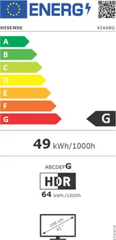 HISENSE 43A6BG (7 / 8)