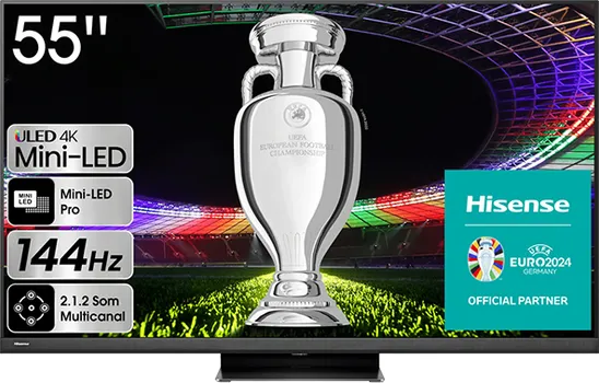 HISENSE 55 U8KQ [55 / UHD / MINI-LED / 4K / SMART] (1 / 24)