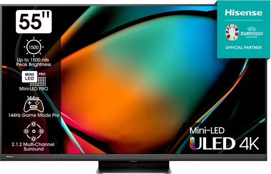 HISENSE 55 U8KQ [55 / UHD / MINI-LED / 4K / SMART] (6 / 24)