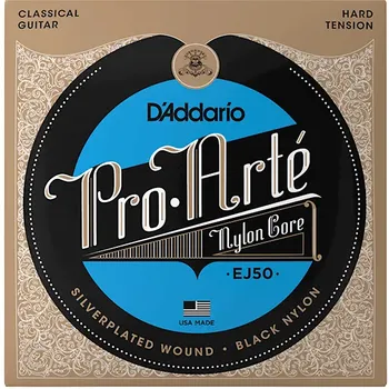 D’ADDARIO EJ50 BLACK NYLON ZICE ZA KLASICNU GITARU 28,5-44 , HARD TENSION, BLACK NYLON (1 / 1)