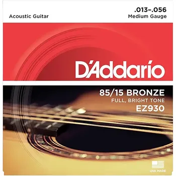 D’ADDARIO EZ930 ZICA ZA AKUSTICNU GITARU 13-56 , 85/15 BRONZE (1 / 1)