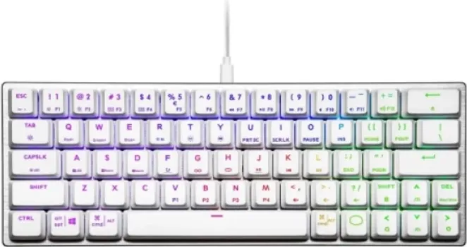 COOLER MASTER MEHANICKA GAMING TASTATURA SK620 SILVER WHITE (1 / 5)