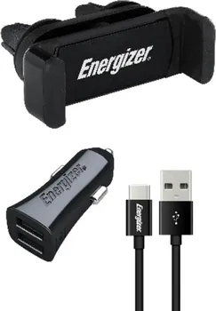 ENERGIZER MAX UNIVERSAL CAR KIT 2xUSB + USB-C CABLE (1 / 5)