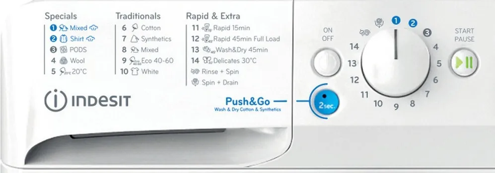 INDESIT PERILICA-SUŠILICA BDE 107436 WKV EE (3 / 4)