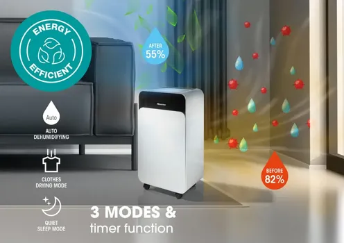 HISENSE D16CW SMART ODVLAŽIVAČ, 16LT/DAY (4 / 23)