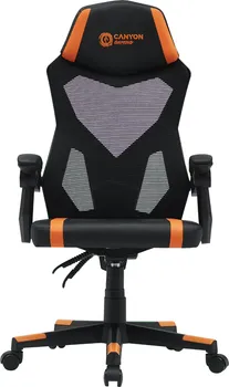 CANYON GAMING CHAIR FLOW MCH01 MESH BLACK ORANGE (1 / 4)