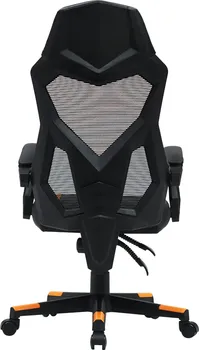 CANYON GAMING CHAIR FLOW MCH01 MESH BLACK ORANGE (2 / 4)