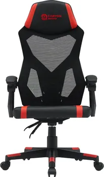 CANYON GAMING CHAIR FLOW MCH01 MESH BLACK RED (1 / 4)