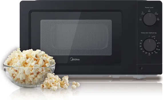 MIDEA MIKROVALNA PEĆNICA MP012LW-BK - 700W, 19L, CRNA (3 / 3)